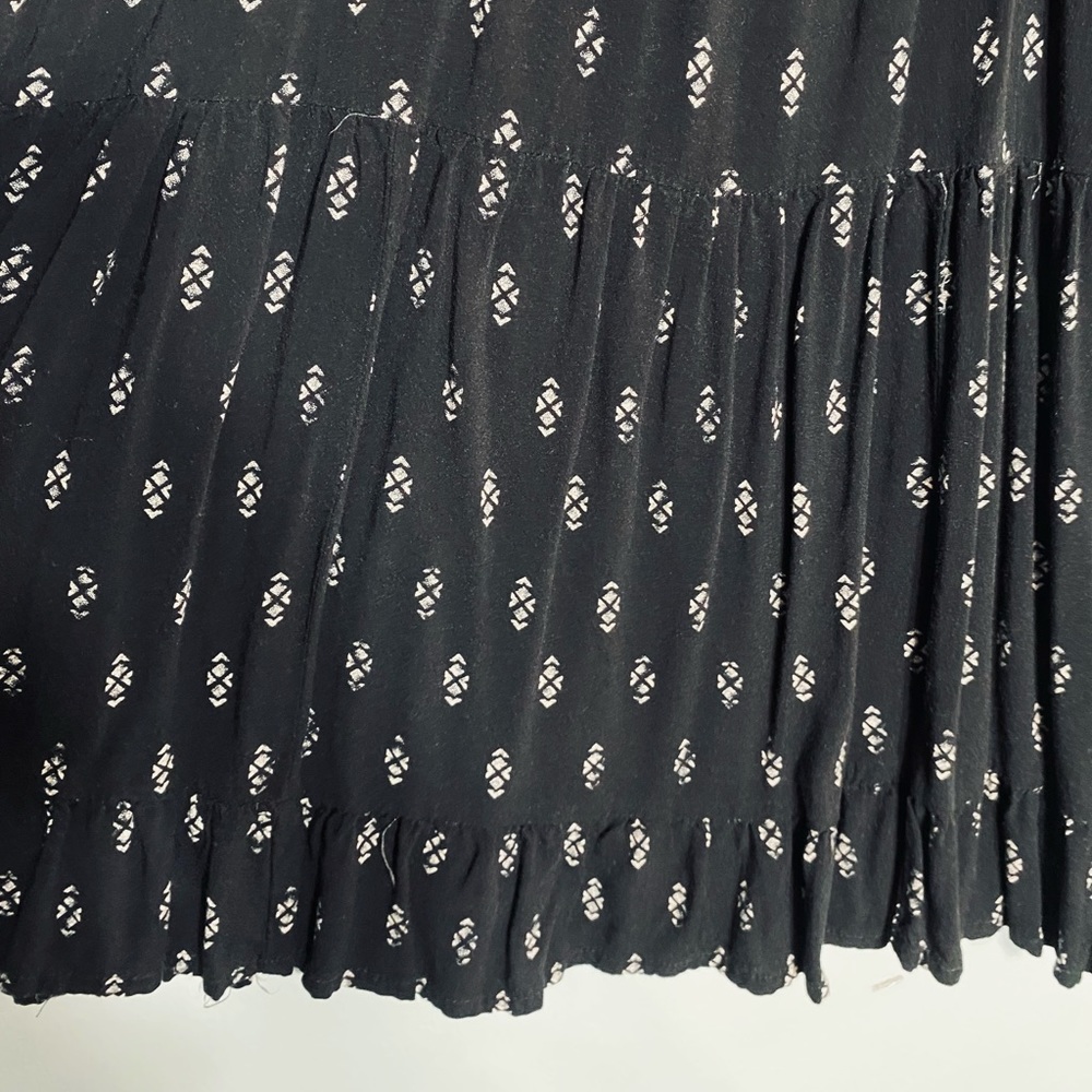 Xhilaration Minidress Black w/Print Size Women’s Medium - Picture 3 of 7